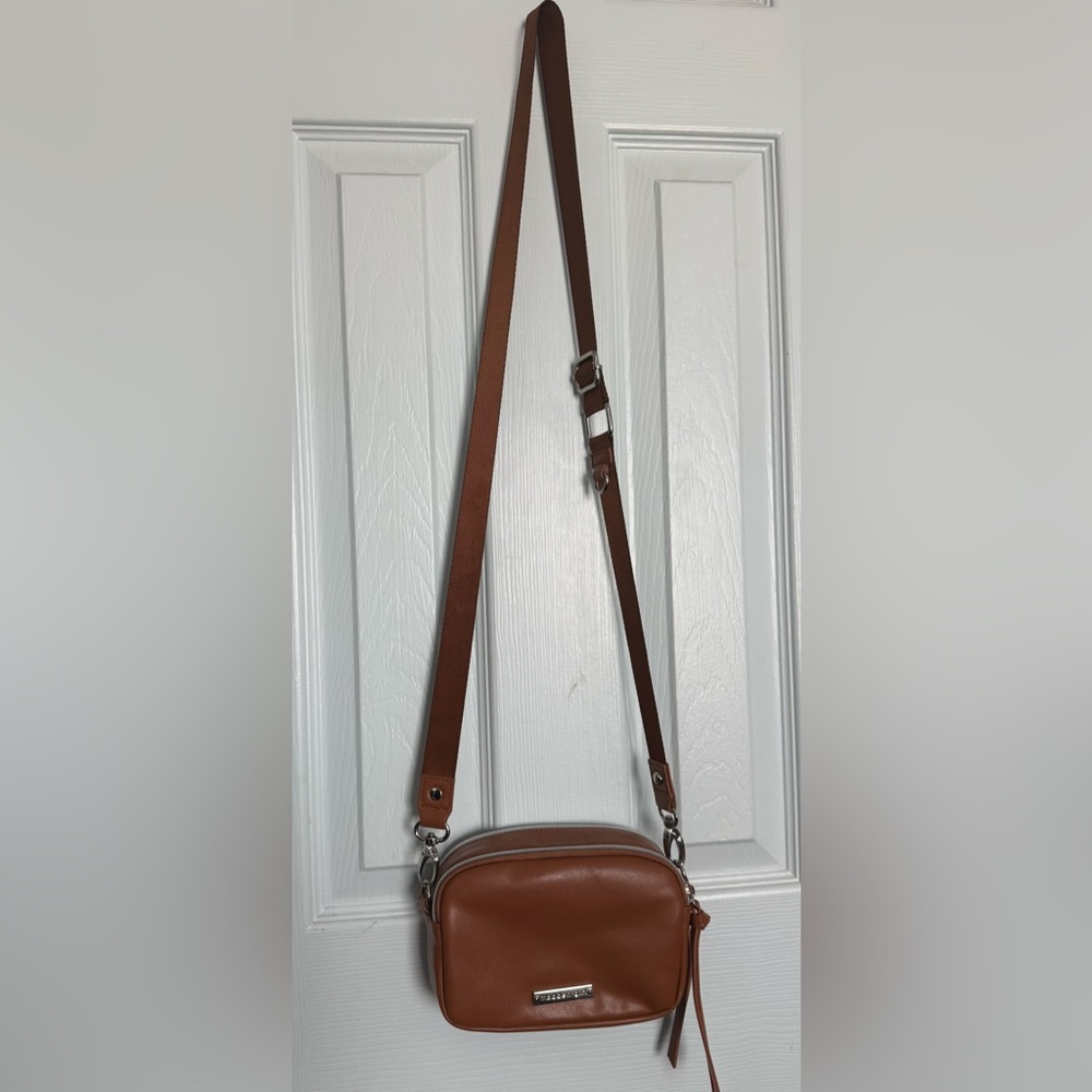 Madden Girl Double Zipper Crossbody Bag